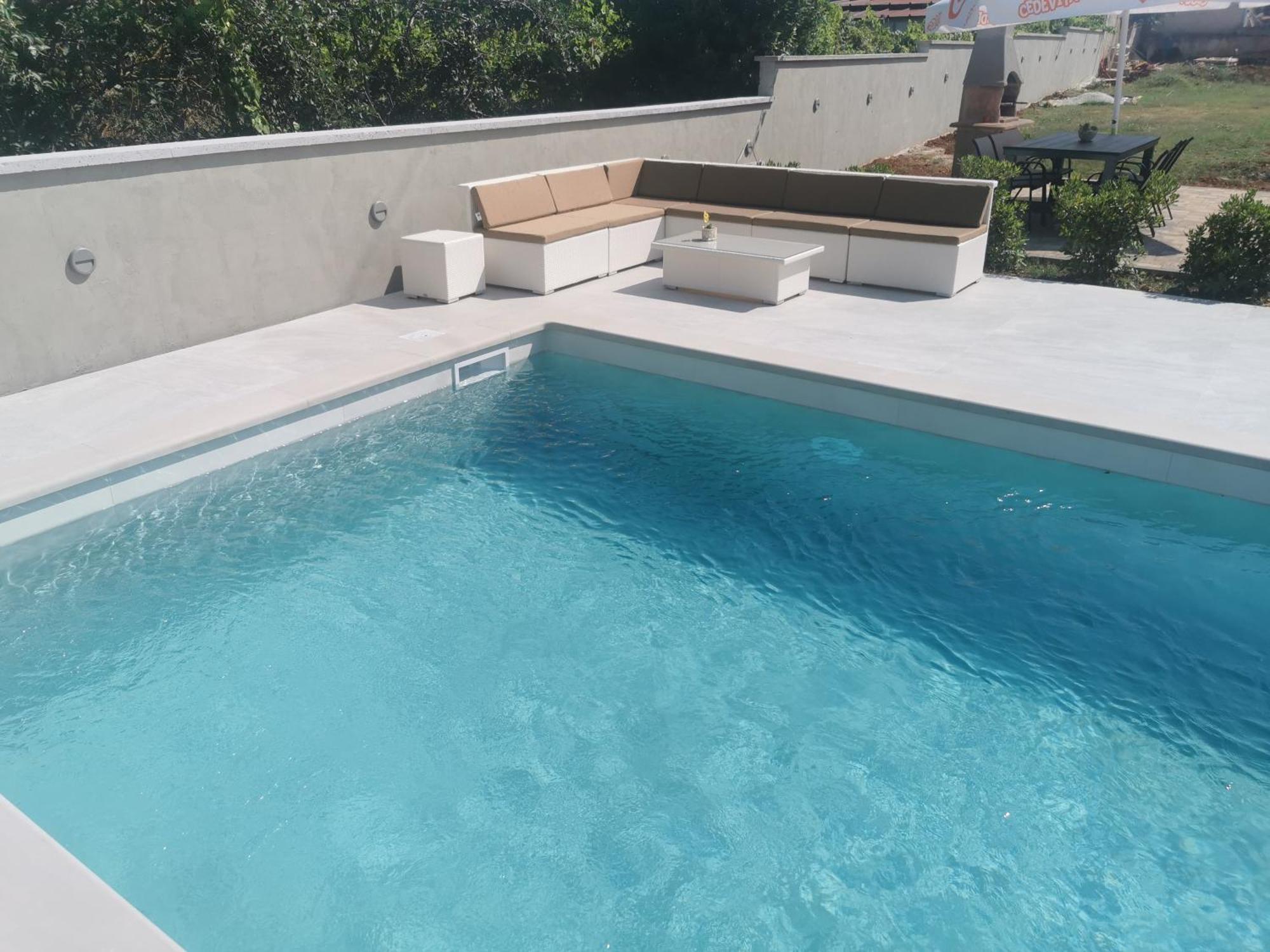 Casa Matea - 90 M From The Sea, New Private Swimming Pool Apartment Pula Luaran gambar
